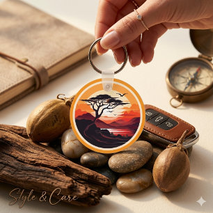 Natural Beauty - Perfect for Nature Lovers Key Ring