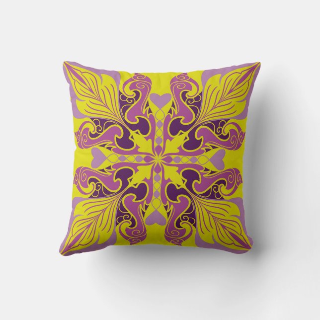 natural blue cushion (Back)