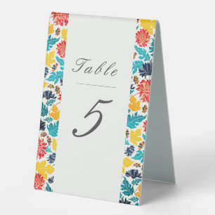 Natural Blue Yellow Watercolor Sunflowers Wedding