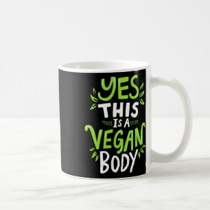 Natural Bodybuilding Vegan Fitness Coffee Mug