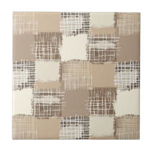 Natural Boho Ceramic Tile