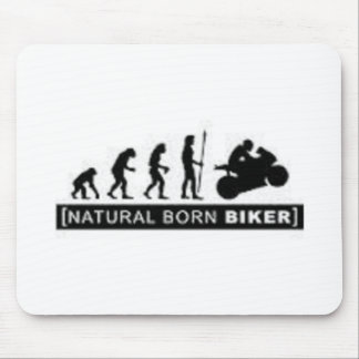 Natural born biker mouse pad