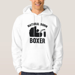 Natural Born Boxer Hoodie