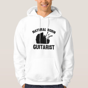 Natural Born Guitarist Hoodie