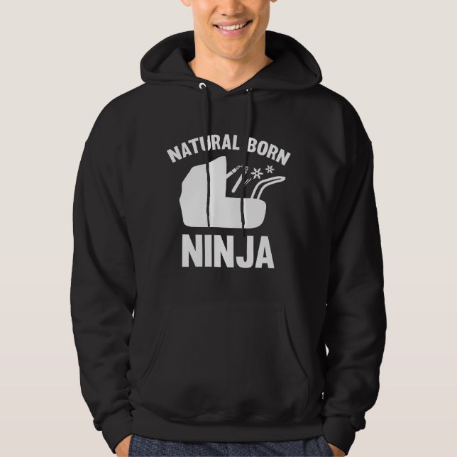 Natural Born Ninja Hoodie (Front)