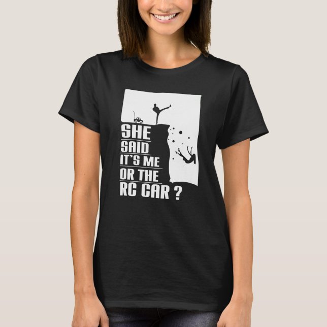 Natural Born RC Driver Racer Remote Controlled RC  T-Shirt (Front)