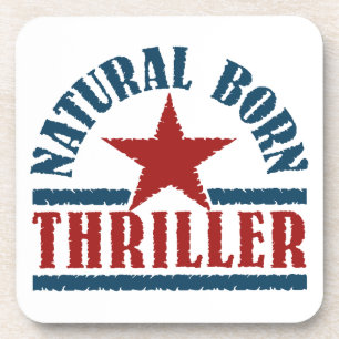 Natural Born Thriller custom coasters