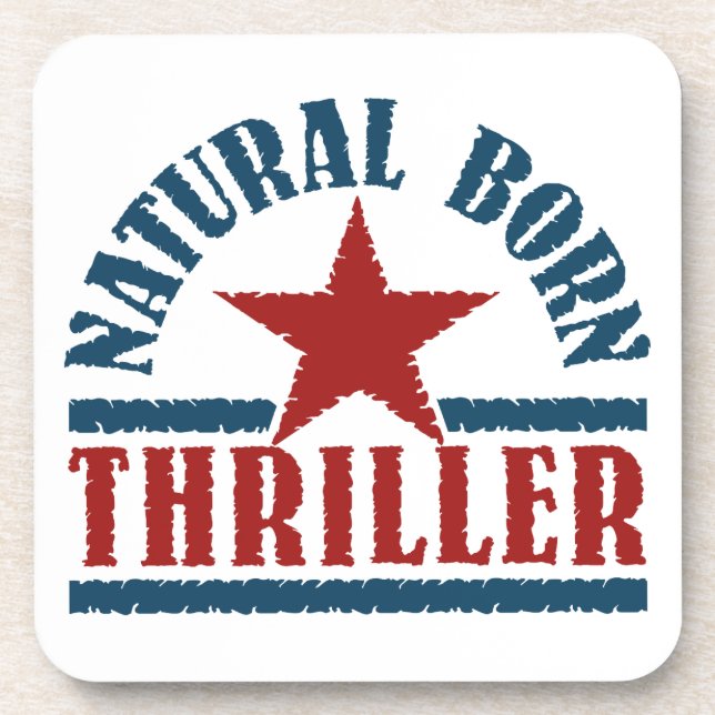 Natural Born Thriller custom coasters (Front)