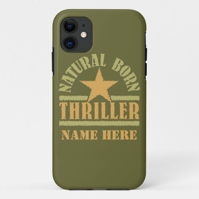 Natural Born Thriller custom iPhone case (Back)