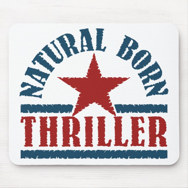 Natural Born Thriller custom mousepad (Front)