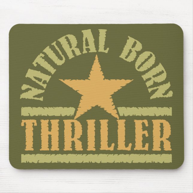 Natural Born Thriller custom mousepad (Front)
