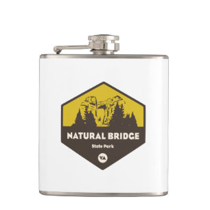 Natural Bridge State Park, Virginia Hip Flask