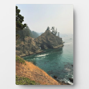 Natural Bridge, Thunder Rock Cove, Oregon Plaque