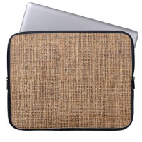 Natural Brown Burlap Canvas Coarse Grunge Backgrou
