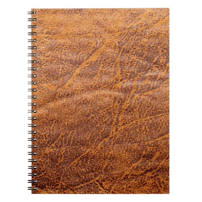 Natural brown leather texturetexture, leather, ski notebook (Front)