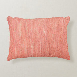Natural brown wood texture and seamless background decorative cushion