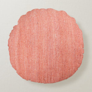 Natural brown wood texture and seamless background round cushion