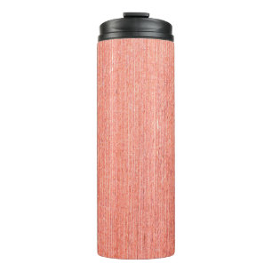 Natural brown wood texture and seamless background thermal tumbler