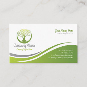 Natural Business Card (Green Card)