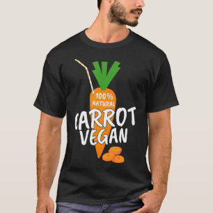 Natural Carrot Vegan Juice Juicing Carrots Diet T-Shirt