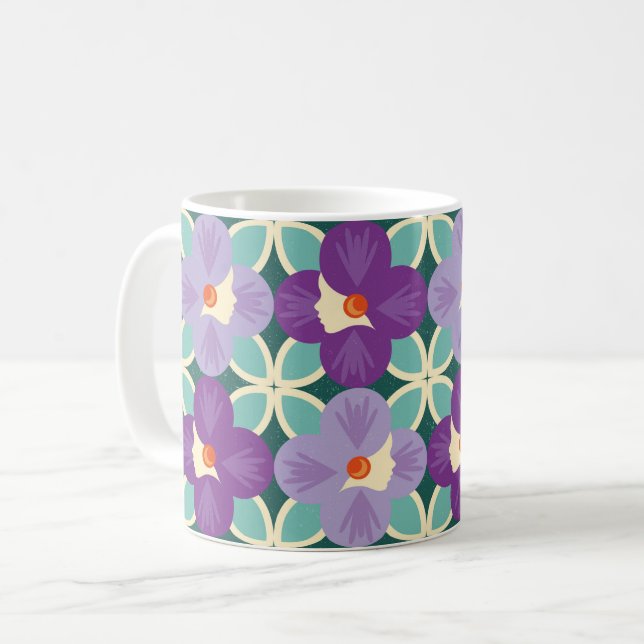 Natural celtic witch coffee mug (Front Left)