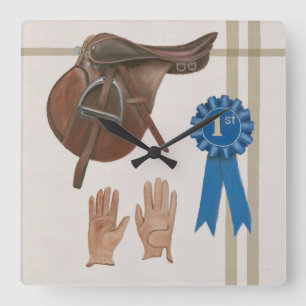 Natural Charm VI Square Wall Clock