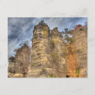 Natural Chimneys, Virginia Postcard