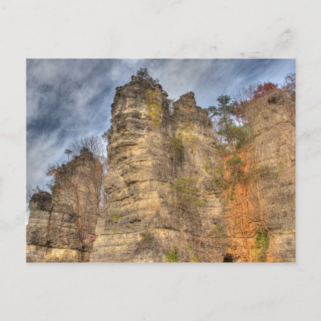 Natural Chimneys, Virginia Postcard (Front)