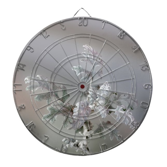 Natural Christmas Decorations Dartboard (Front)