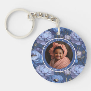 Natural Christmas Gifts For Mum Ranunculus Key Ring