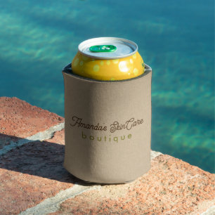 Natural Colour Classic Line Texture Can Cooler