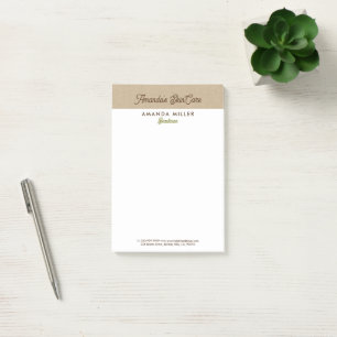 Natural Colour Classic Line Texture Post-it Notes