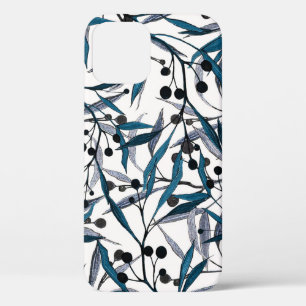 Natural Curves Floral Hand Drawn iPhone 12 Case