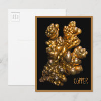 Natural Dendritic Copper Mineral Rock Photography