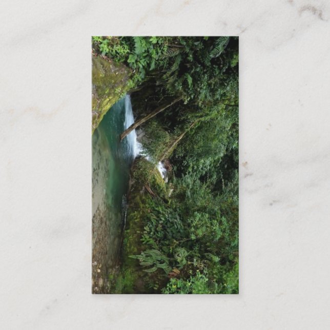 Natural design  enclosure card (Front)