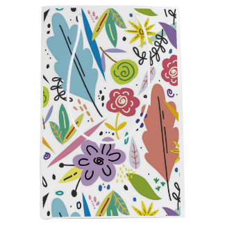 Natural Design Medium Gift Bag