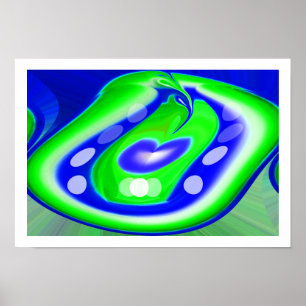 Natural dimension art poster