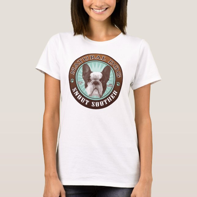 NATURAL DOG COMPANY Fitted Women's T-Shirt (Front)