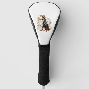 Natural Ear Doberman A Gift For Doberman Lovers Cl Golf Head Cover