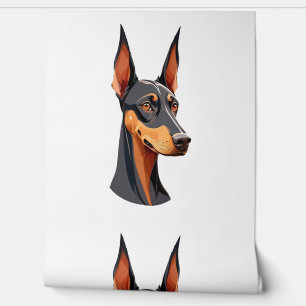 Natural Ear Doberman   Wallpaper