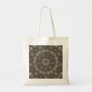 Natural Eath Tones Mandala Pattern Tote Bag