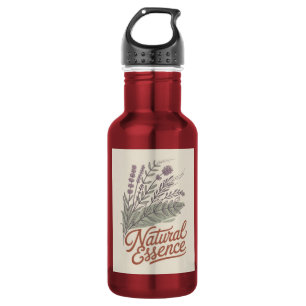 Natural Essence Vintage Botanical Wildflower 532 Ml Water Bottle