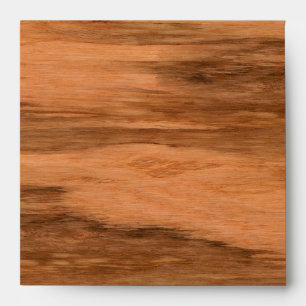 Natural Eucalyptus Wood Grain Look Envelopes
