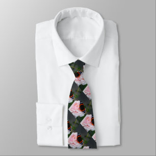 Natural fashion with butterflies tie