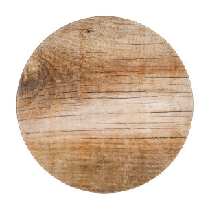 Natural fir wood: textured surface cutting board