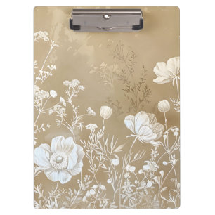 Natural Floral Clipboard