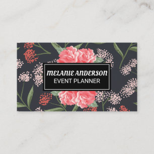 Natural Flower Illustrations Business Card