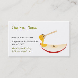Natural Food Store Business Card