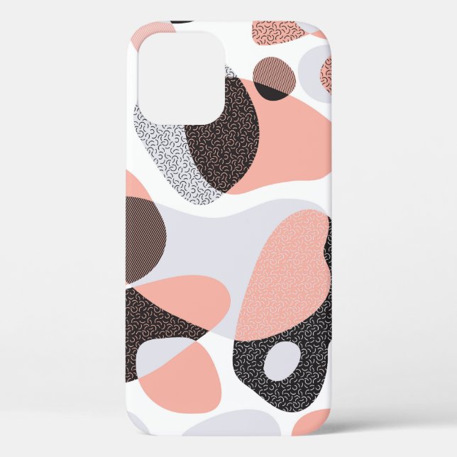 Natural Forms: Geometric Seamless Texture. Case-Mate iPhone Case (Back)