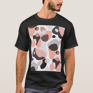 Natural Forms: Geometric Seamless Texture. T-Shirt